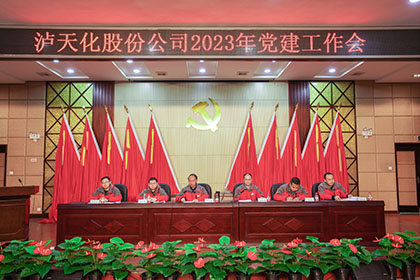 伟德体育股份公司2023年党建工作会隆重召开